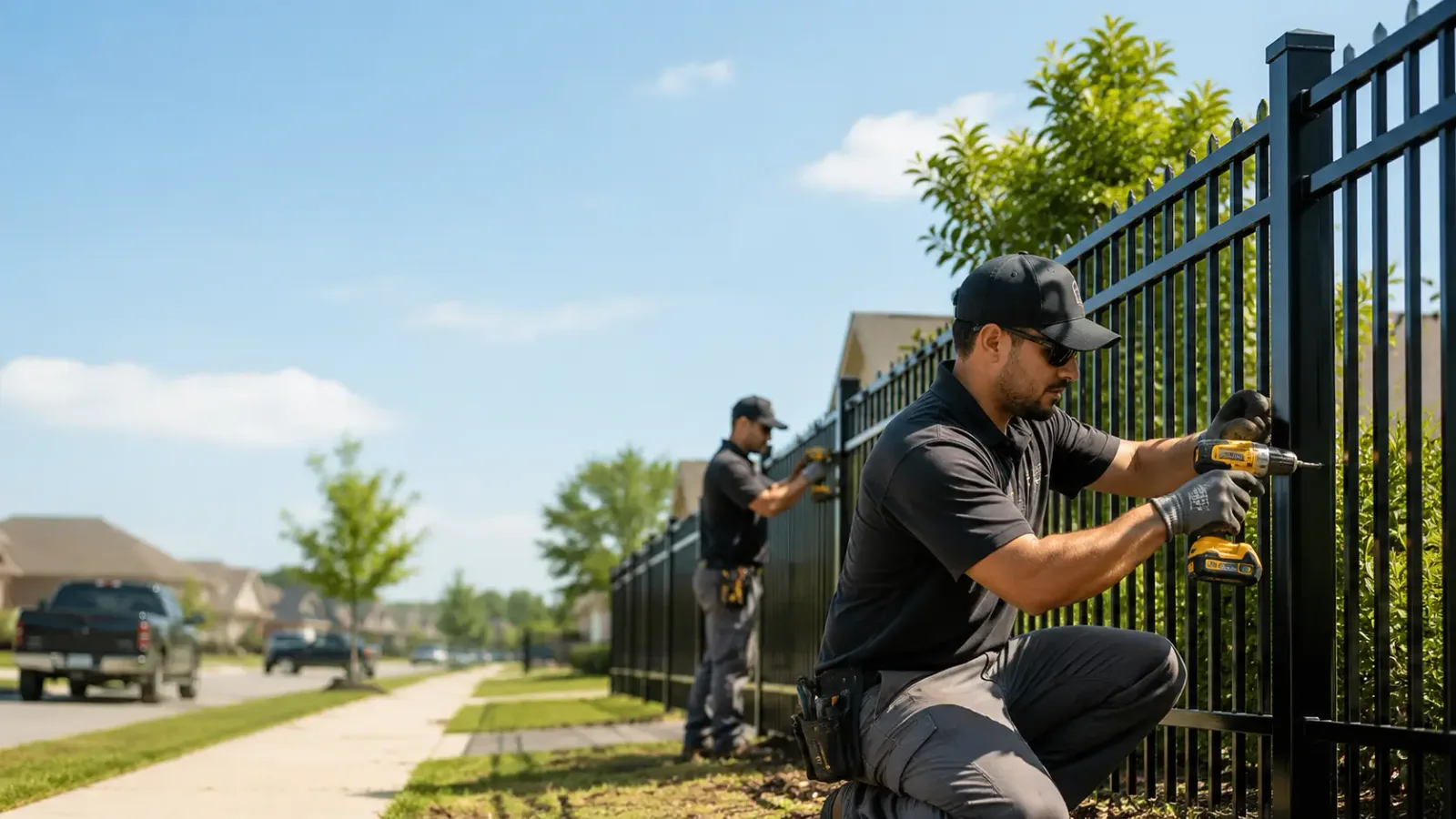 Metal Fence Installation in Chapin, IL